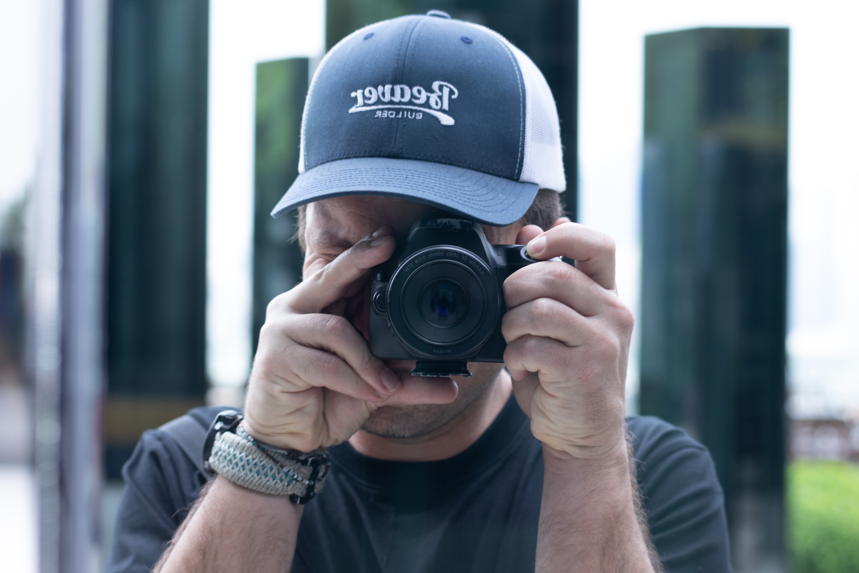 Robby McCullough behind the camera